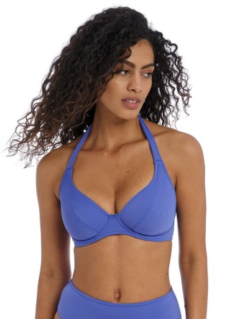 JEWEL COVE - PLAIN AZURE - UW HALTER BIKINI TOP - AS7232 - HIGH WAIST BIKINI BRIEF - AS7236 - PLE - F.jpg