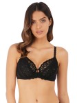Wacoal Raffine biustonosz z fiszbinami, czarny