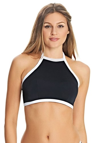 Przejdź do produktu Back To Black strój kąpielowy dwuczęściowy (crop top)